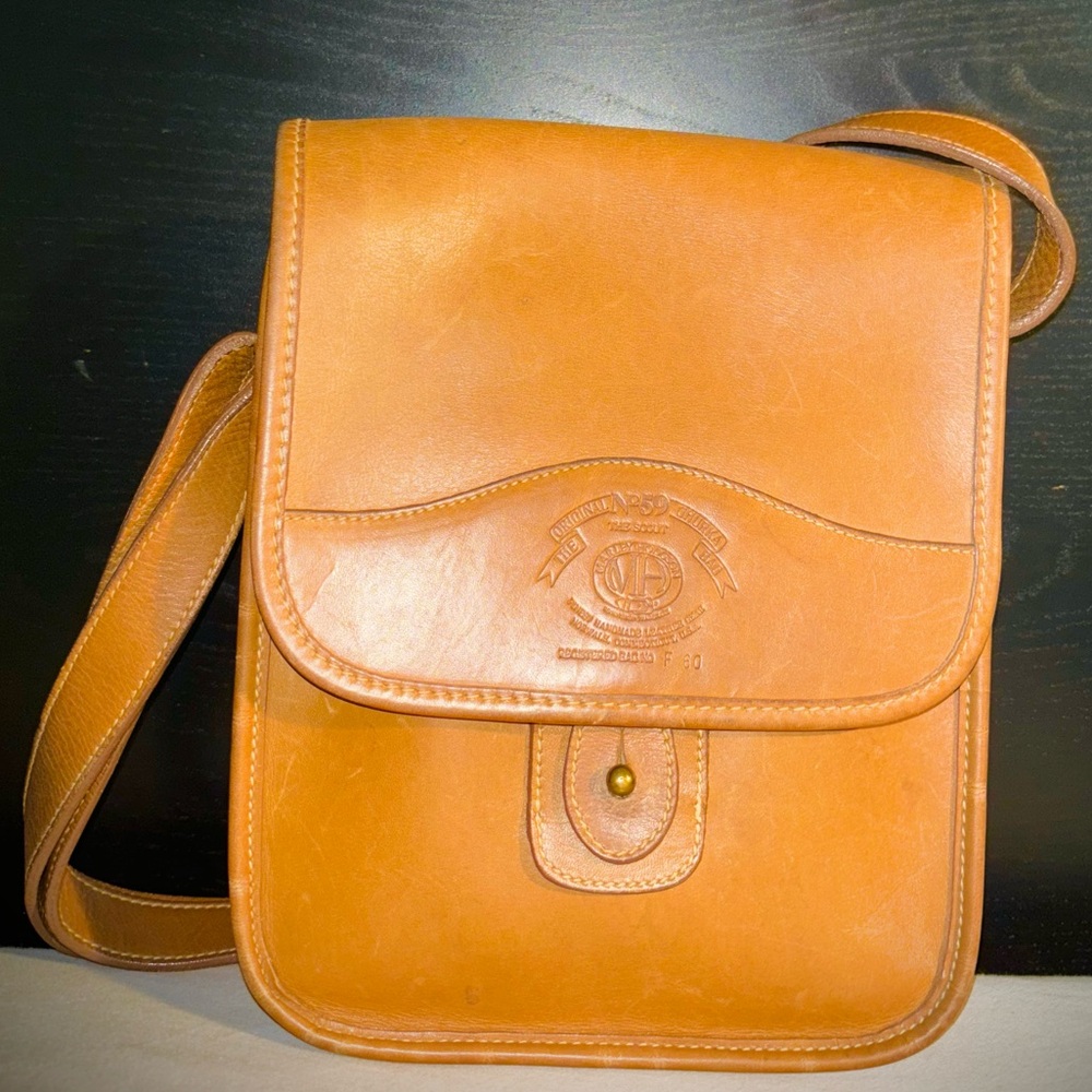 Marley Hodgson Original No 59 Ghurak Bag The Scout Leather Flap Crossbody 60 Tan